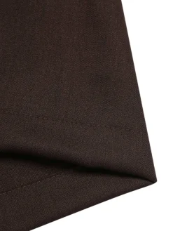 Outlet Retro Stage [Pre-Sale] 1950s Button Suspender Pants Dark Brown
