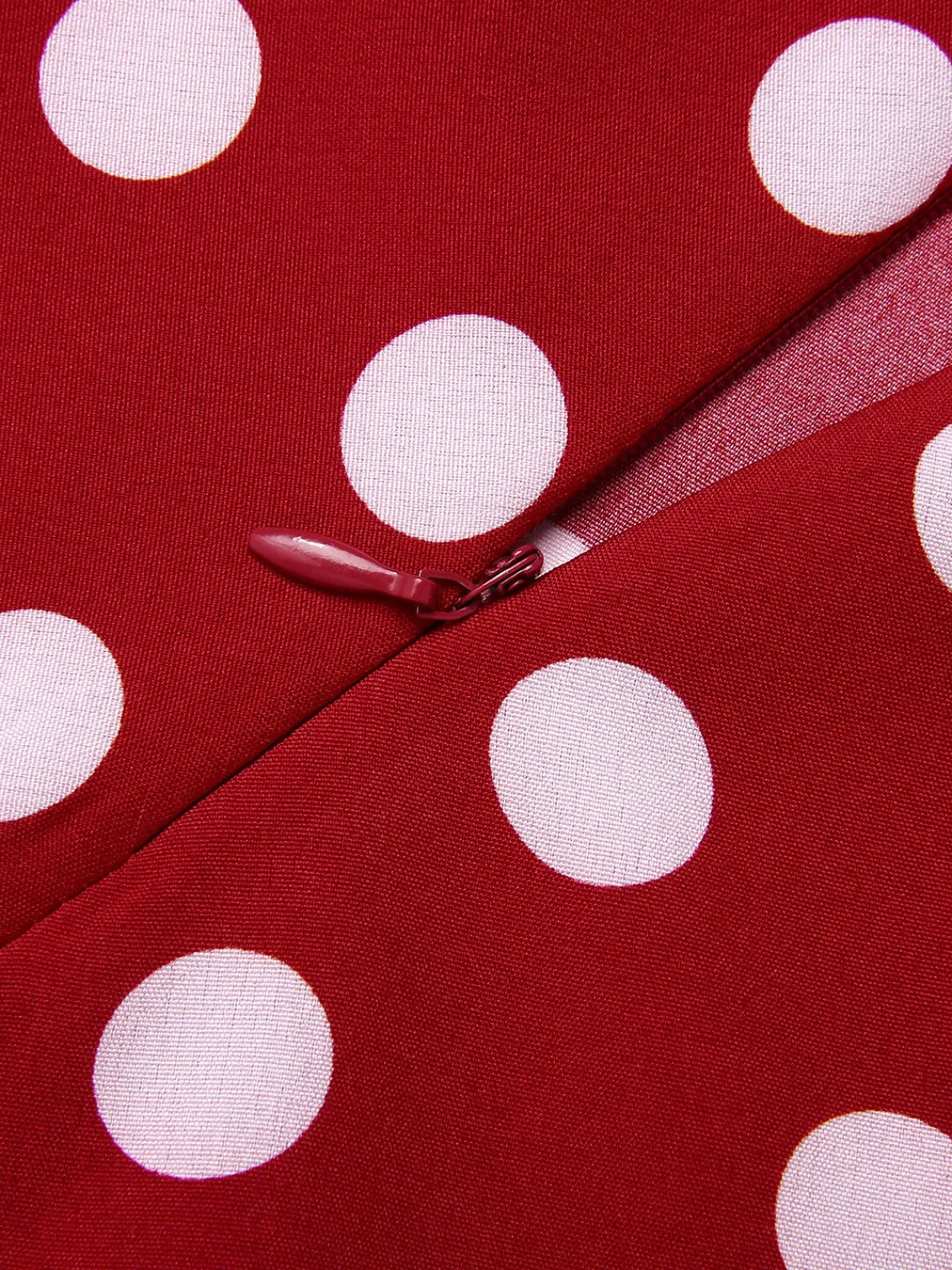 Sale Retro Stage 1950s Polka Dot Swing Skirt Red