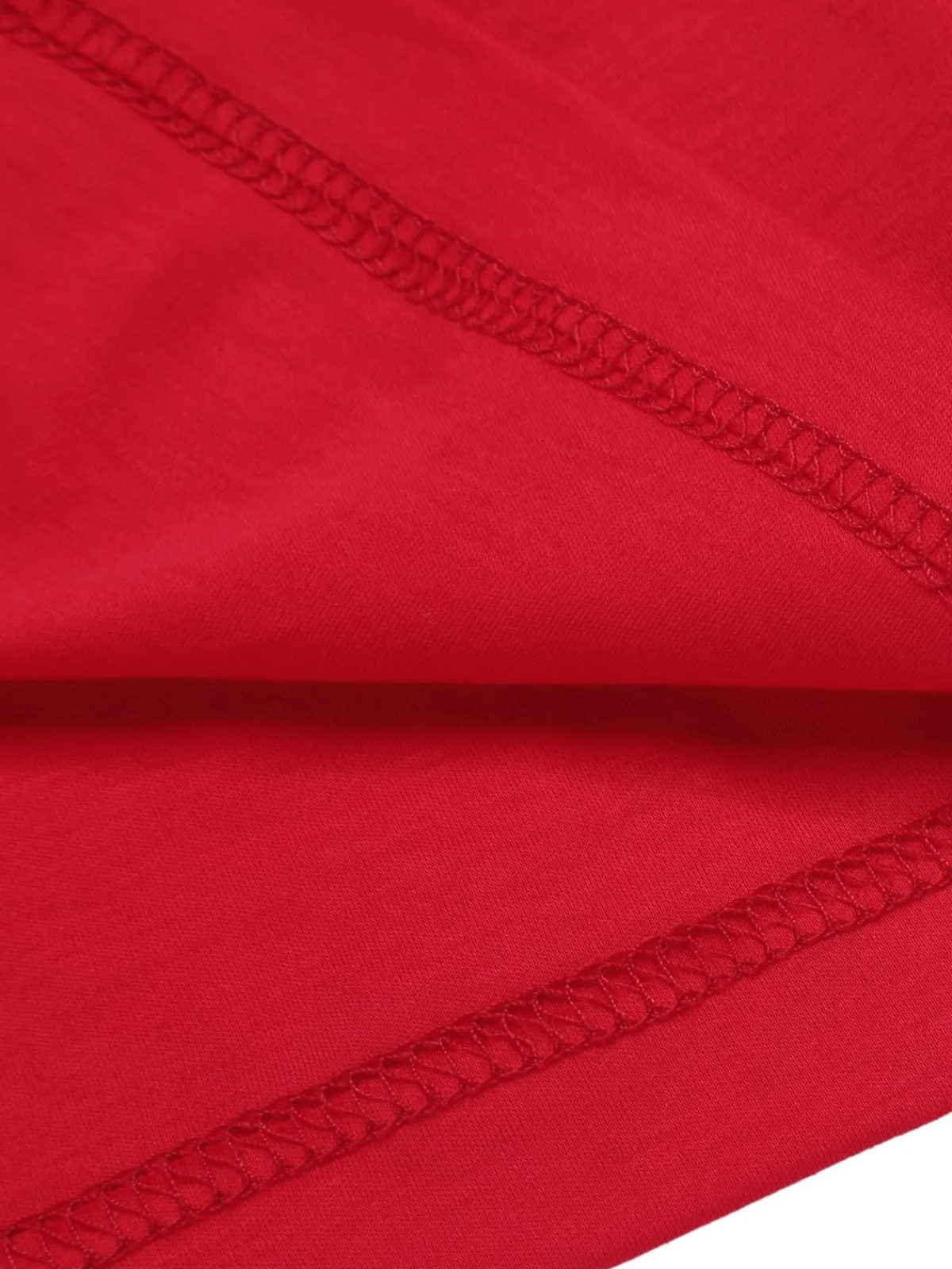 Online Retro Stage 1960s Shirring Bow Solid Wrap Dress Red