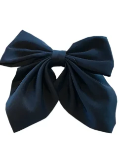 Clearance Retro Stage Retro All-match Solid Bow Hairpin