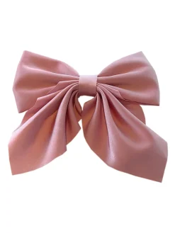Clearance Retro Stage Retro All-match Solid Bow Hairpin