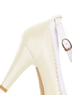 Fashion Retro Stage Retro Ankle Strap High Heels Shoes