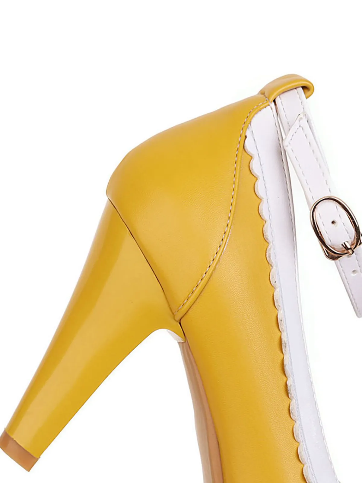 New Retro Stage Retro Ankle Strap High Heels Shoes