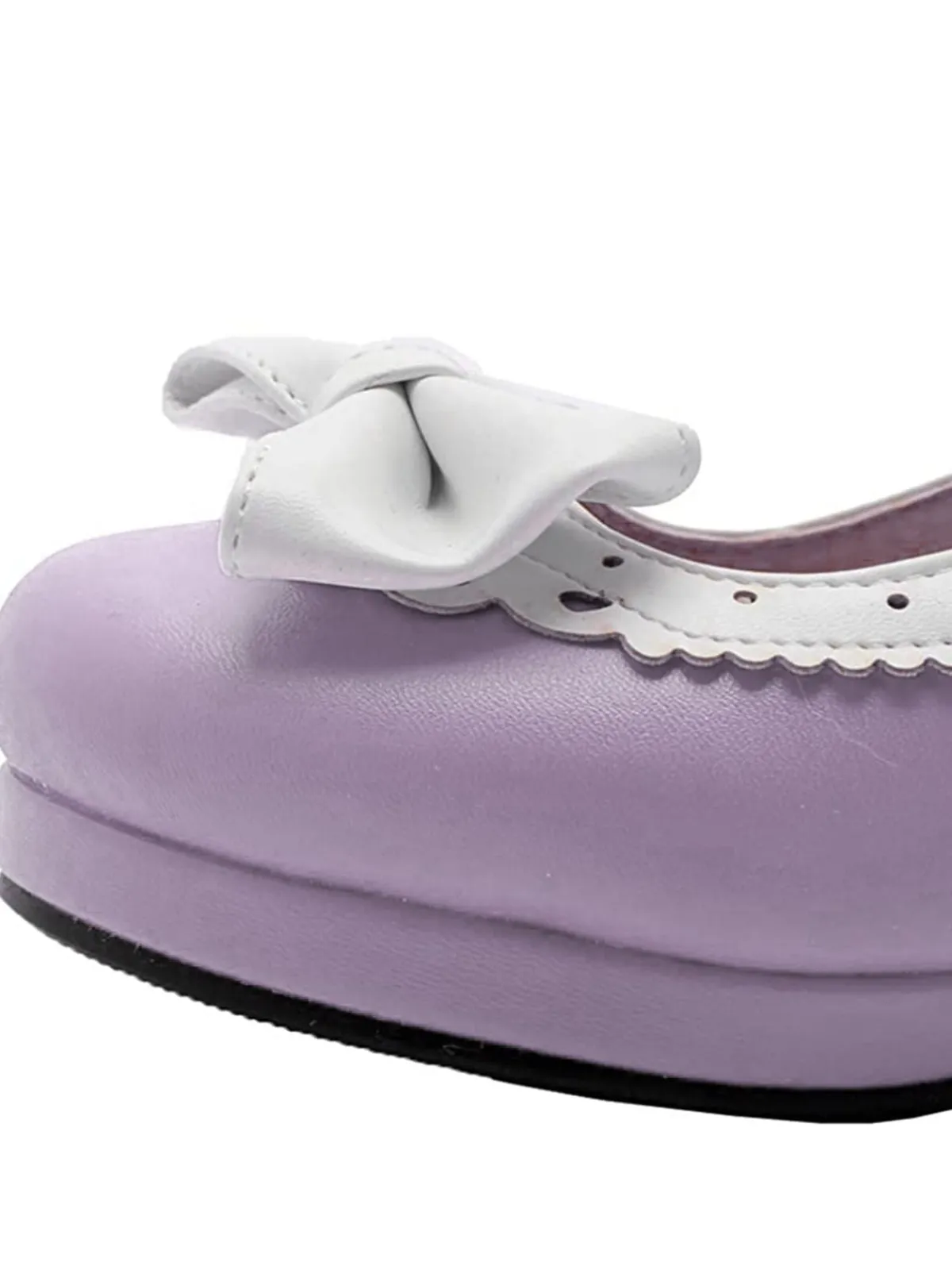 Discount Retro Stage Retro Bow Non-slip High Heel Shoes