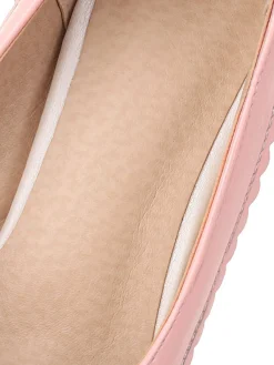 New Retro Stage Retro Bow Pearl High Heels Shoes