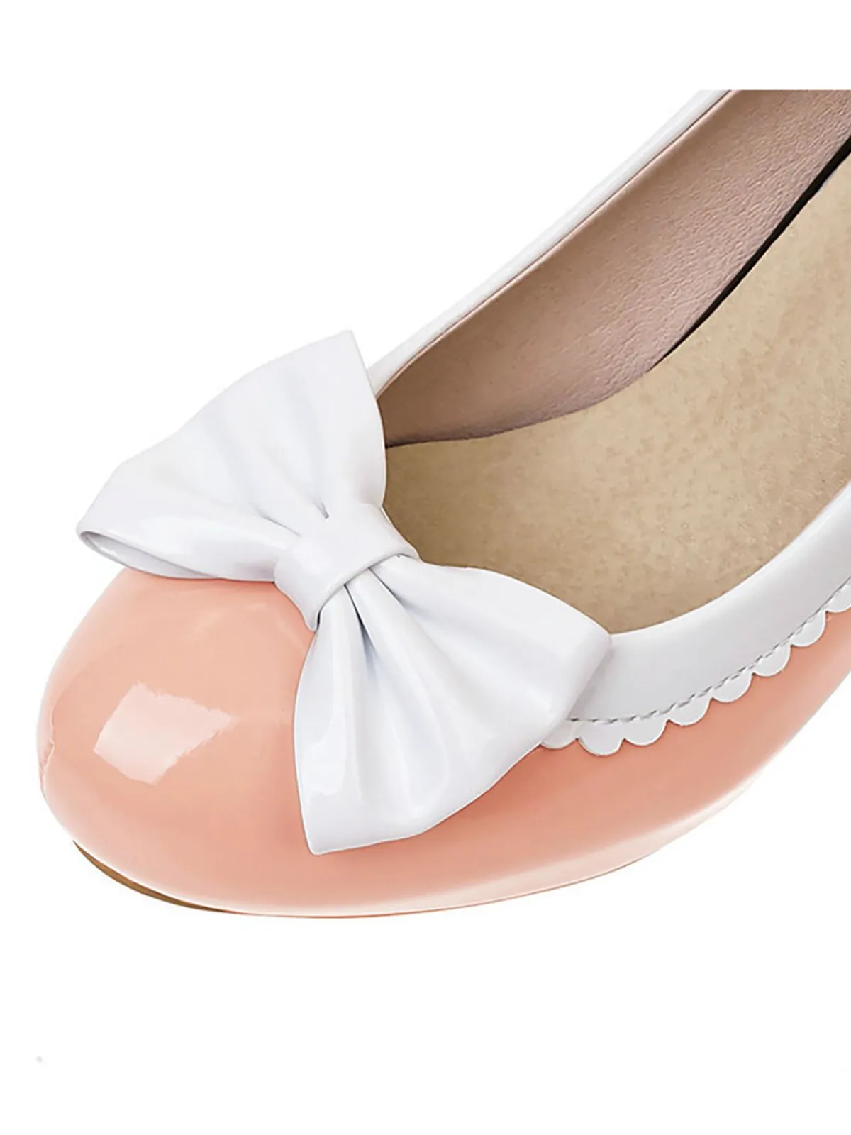 Fashion Retro Stage Retro Bowknot High Heels Shoes