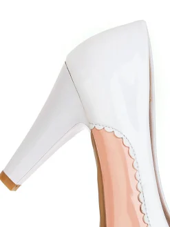 Fashion Retro Stage Retro Bowknot High Heels Shoes