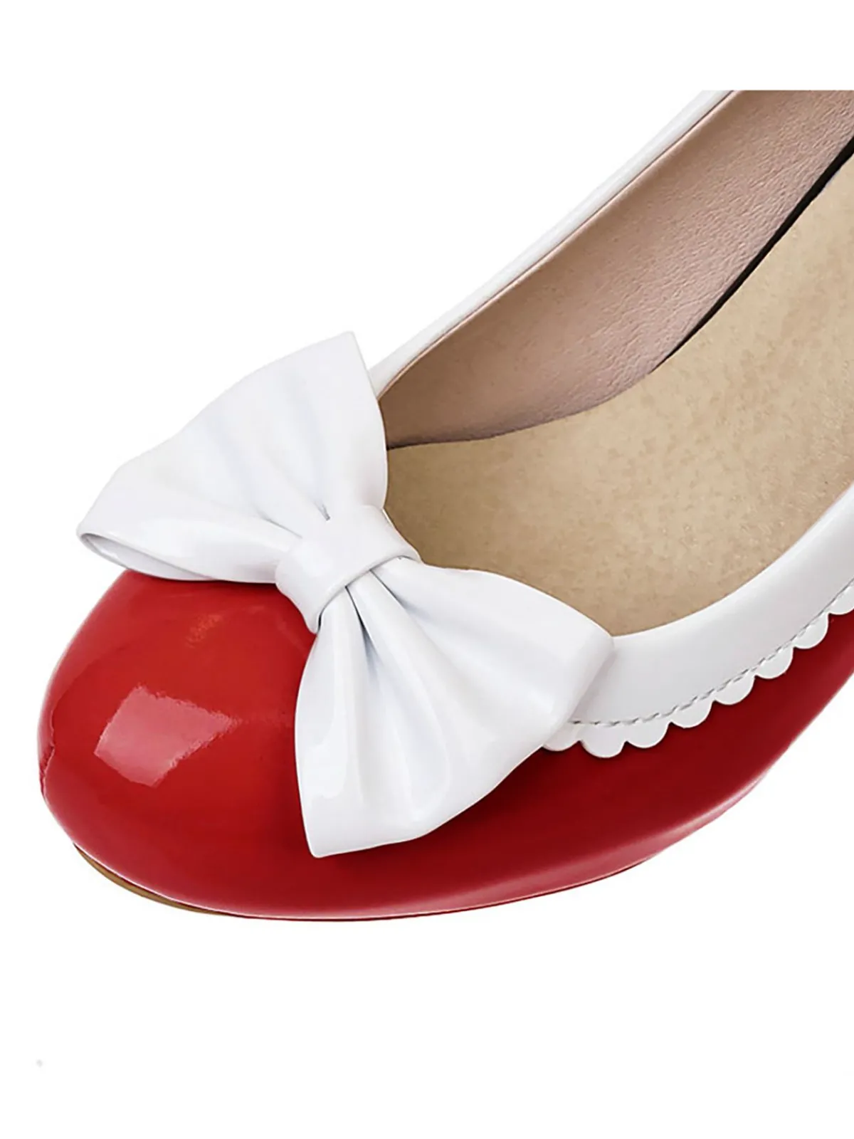 Best Retro Stage Retro Bowknot High Heels Shoes
