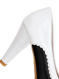 Clearance Retro Stage Retro Bowknot High Heels Shoes
