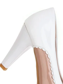Clearance Retro Stage Retro Bowknot High Heels Shoes