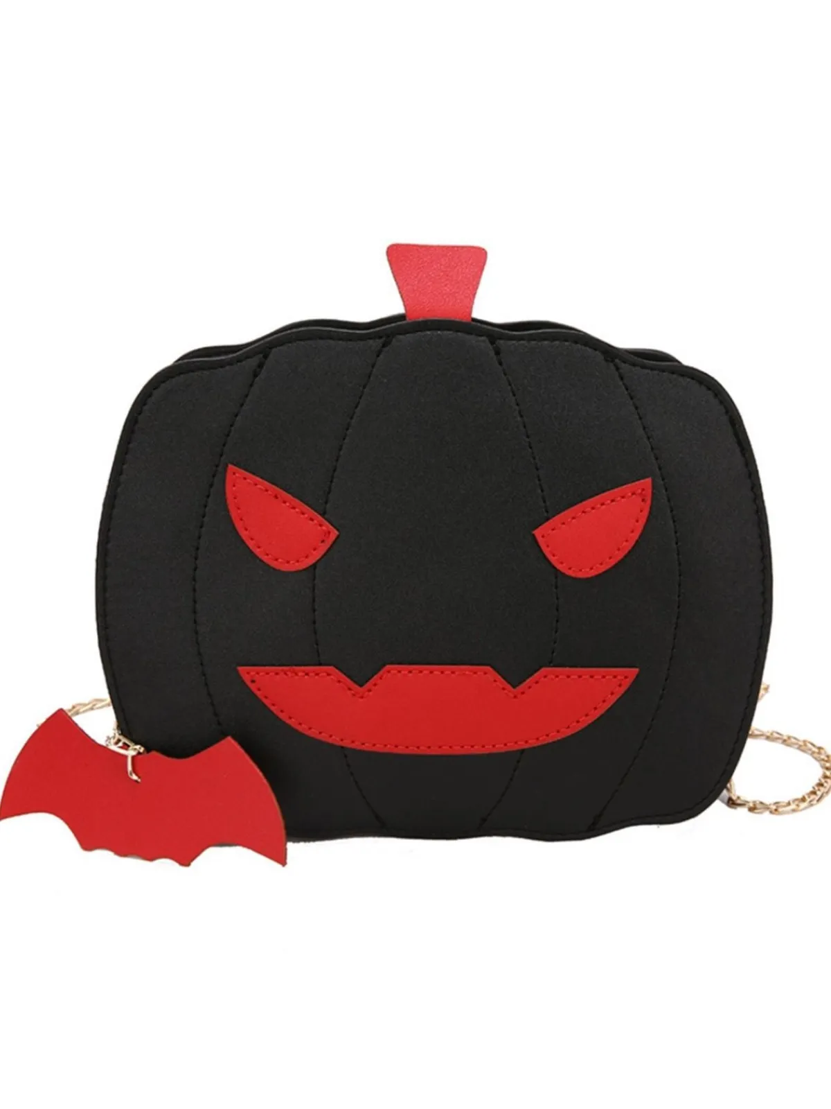 Fashion Retro Stage Retro Halloween Pumpkin Shoulder Bag