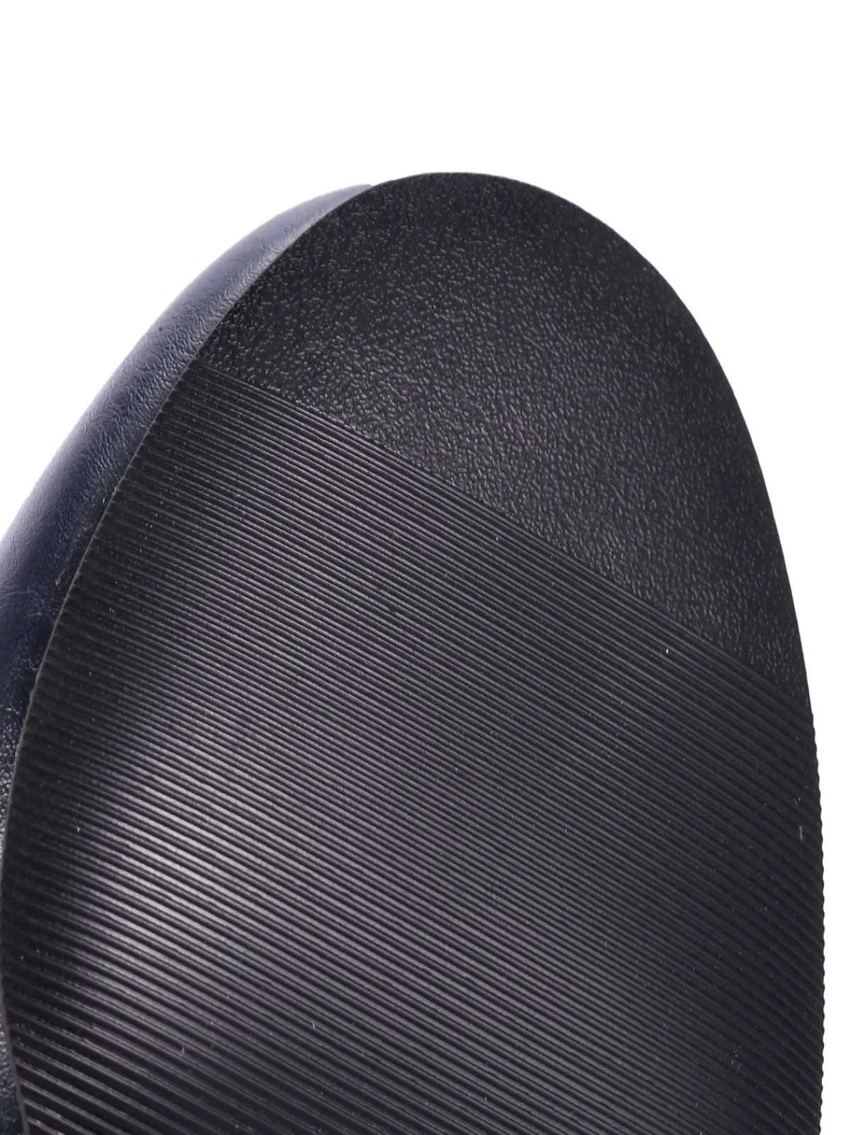 Online Retro Stage Retro High Heels Saddle Shoes Blue
