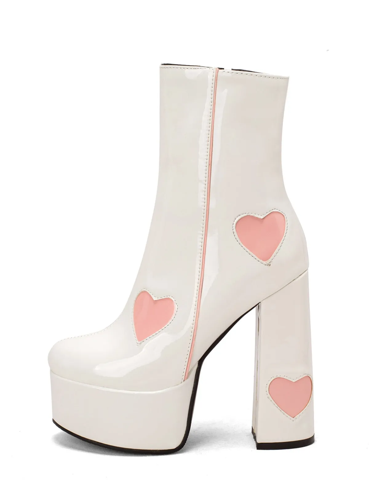 Online Retro Stage Retro Leather Super Thigh-High Boots