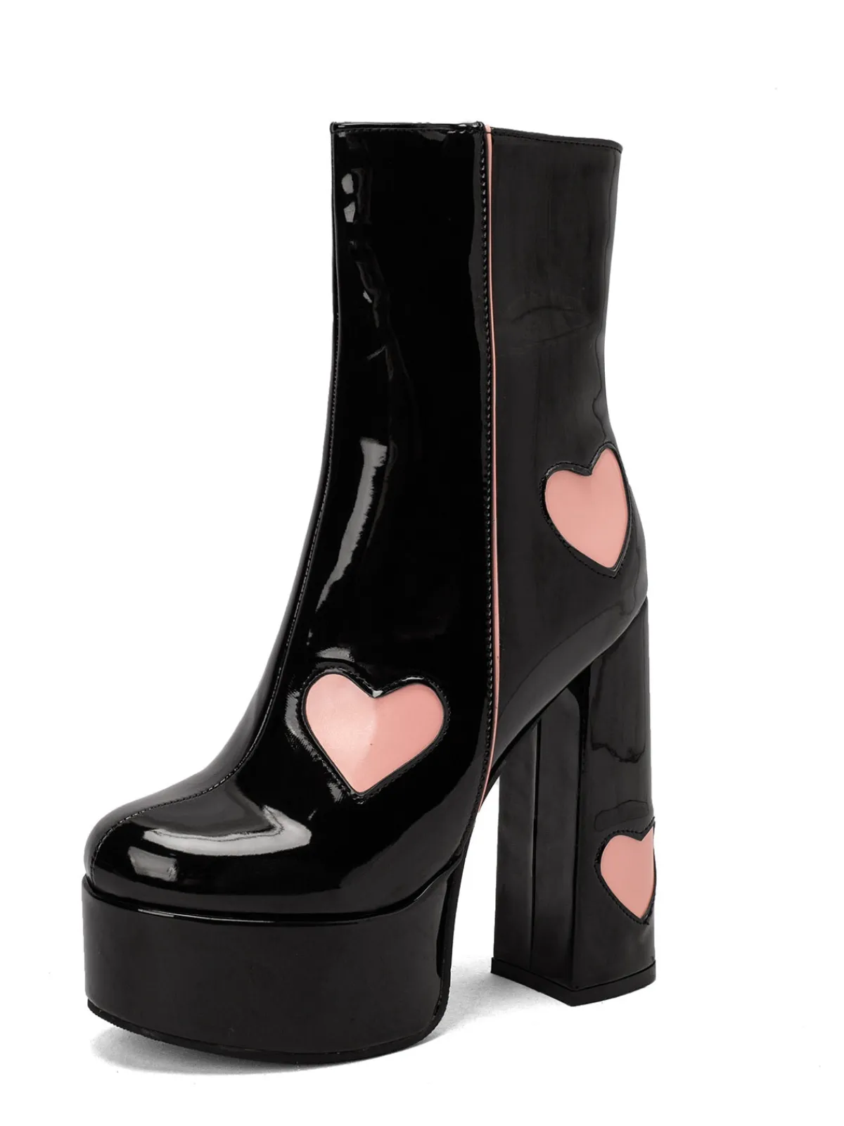 Online Retro Stage Retro Leather Super Thigh-High Boots