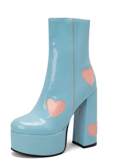 Online Retro Stage Retro Leather Super Thigh-High Boots