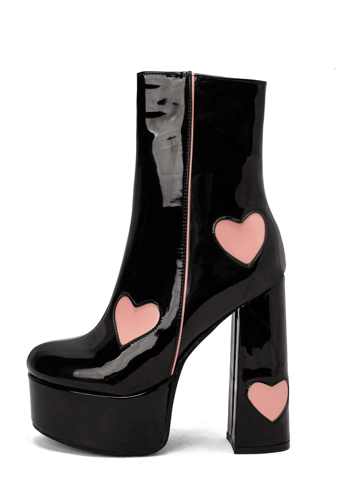 Online Retro Stage Retro Leather Super Thigh-High Boots