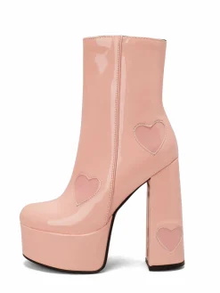Online Retro Stage Retro Leather Super Thigh-High Boots