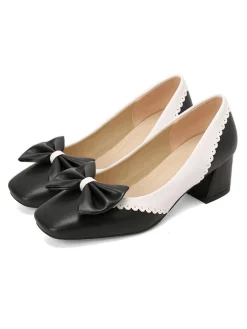 Fashion Retro Stage Retro Mary Jane High Heel Shoes