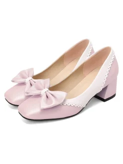 Outlet Retro Stage Retro Mary Jane High Heel Shoes