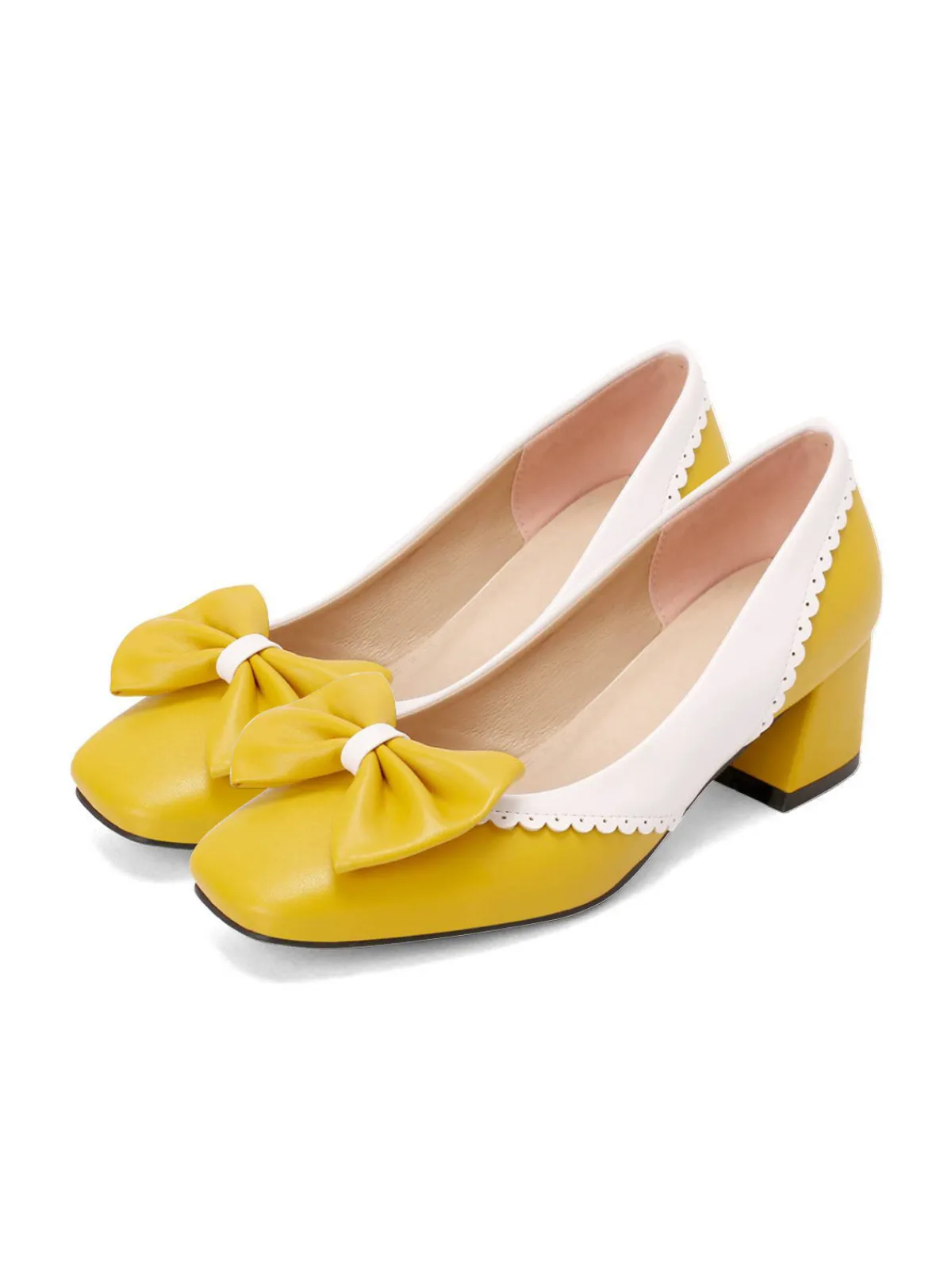 Outlet Retro Stage Retro Mary Jane High Heel Shoes