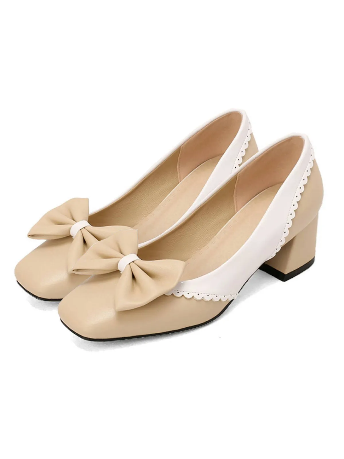 Outlet Retro Stage Retro Mary Jane High Heel Shoes