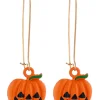 Discount Retro Stage Retro Pumpkin Halloween Earring