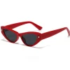New Retro Stage Retro Red Cat Eye Sunglasses