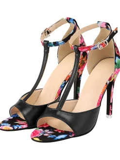 Best Retro Stage Retro 1950s Fish Mouth High Heels Shoes