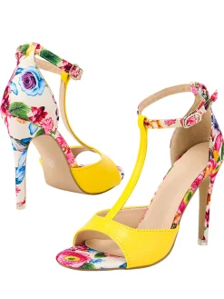 Best Retro Stage Retro 1950s Fish Mouth High Heels Shoes