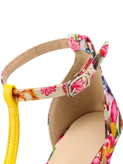 Best Retro Stage Retro 1950s Fish Mouth High Heels Shoes