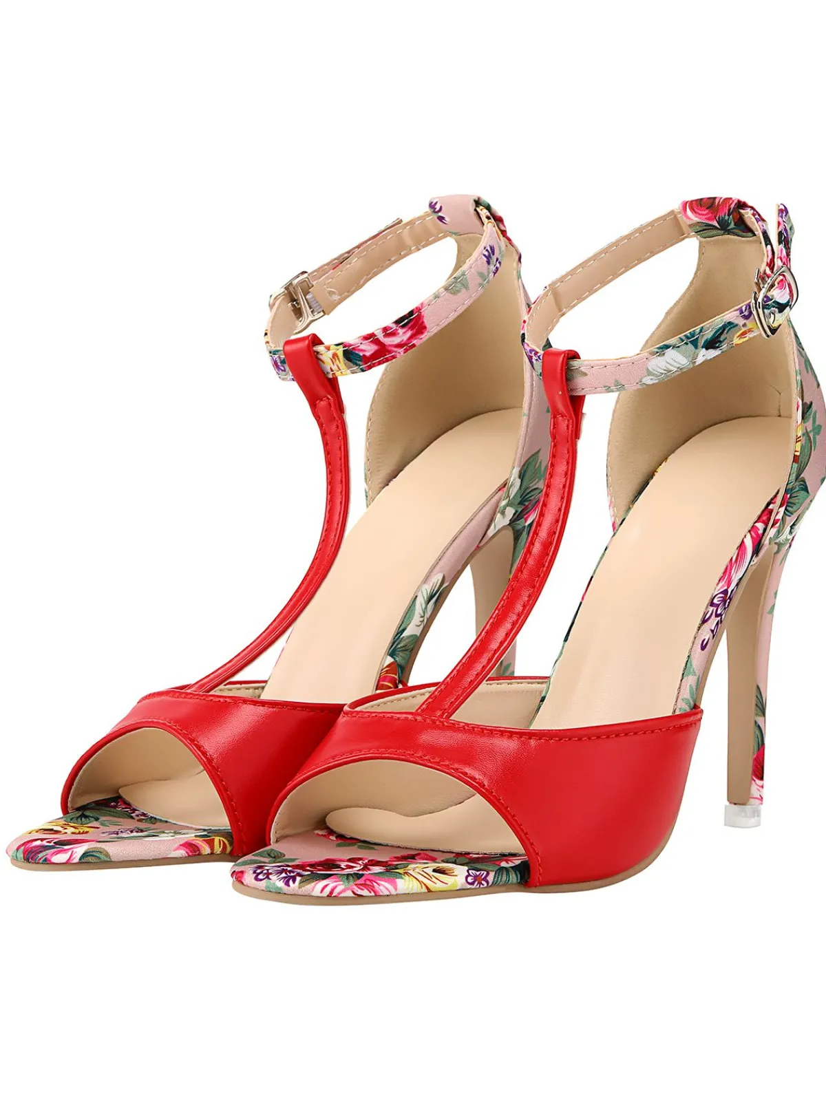 Best Retro Stage Retro 1950s Fish Mouth High Heels Shoes