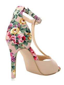 Best Retro Stage Retro 1950s Fish Mouth High Heels Shoes