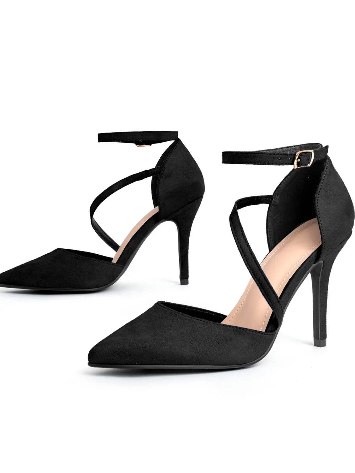 New Retro Stage Retro Solid Pointed Stiletto High Heels