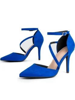 New Retro Stage Retro Solid Pointed Stiletto High Heels