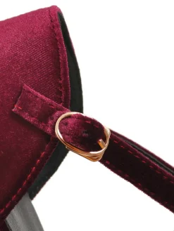 Fashion Retro Stage Retro T-Strap Mary Jane High Heel Shoes