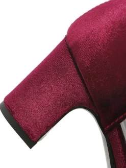 Sale Retro Stage Retro T-Strap Mary Jane High Heel Shoes