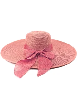 Best Retro Stage Ribbon Wide Brim Raffia Sun Hat