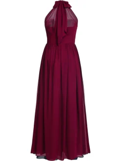 Clearance Retro Stage 1950s Chiffon Sleeveless Solid Vintage Dress