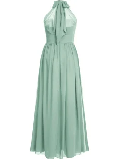 Clearance Retro Stage 1950s Chiffon Sleeveless Solid Vintage Dress