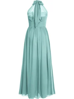 Clearance Retro Stage 1950s Chiffon Sleeveless Solid Vintage Dress