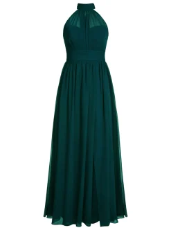 Clearance Retro Stage 1950s Chiffon Sleeveless Solid Vintage Dress