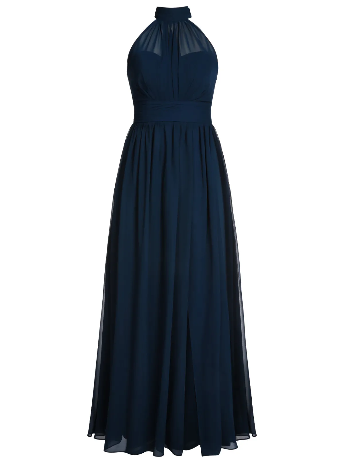 Clearance Retro Stage 1950s Chiffon Sleeveless Solid Vintage Dress