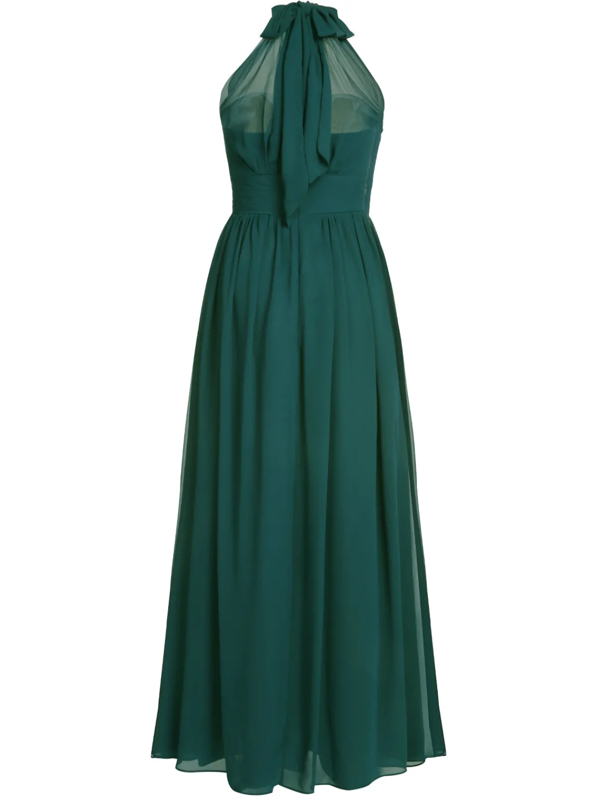 Clearance Retro Stage 1950s Chiffon Sleeveless Solid Vintage Dress