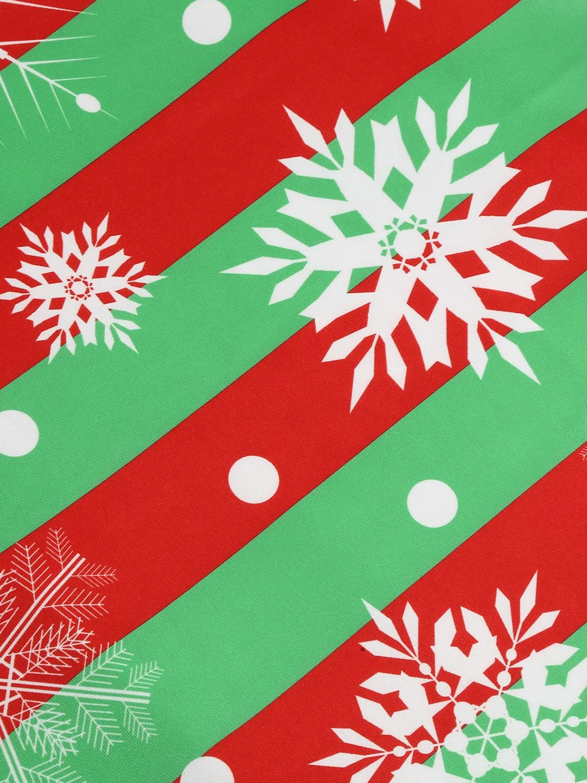 Clearance Retro Stage 1950s Christmas Patchwork V-neck Dress