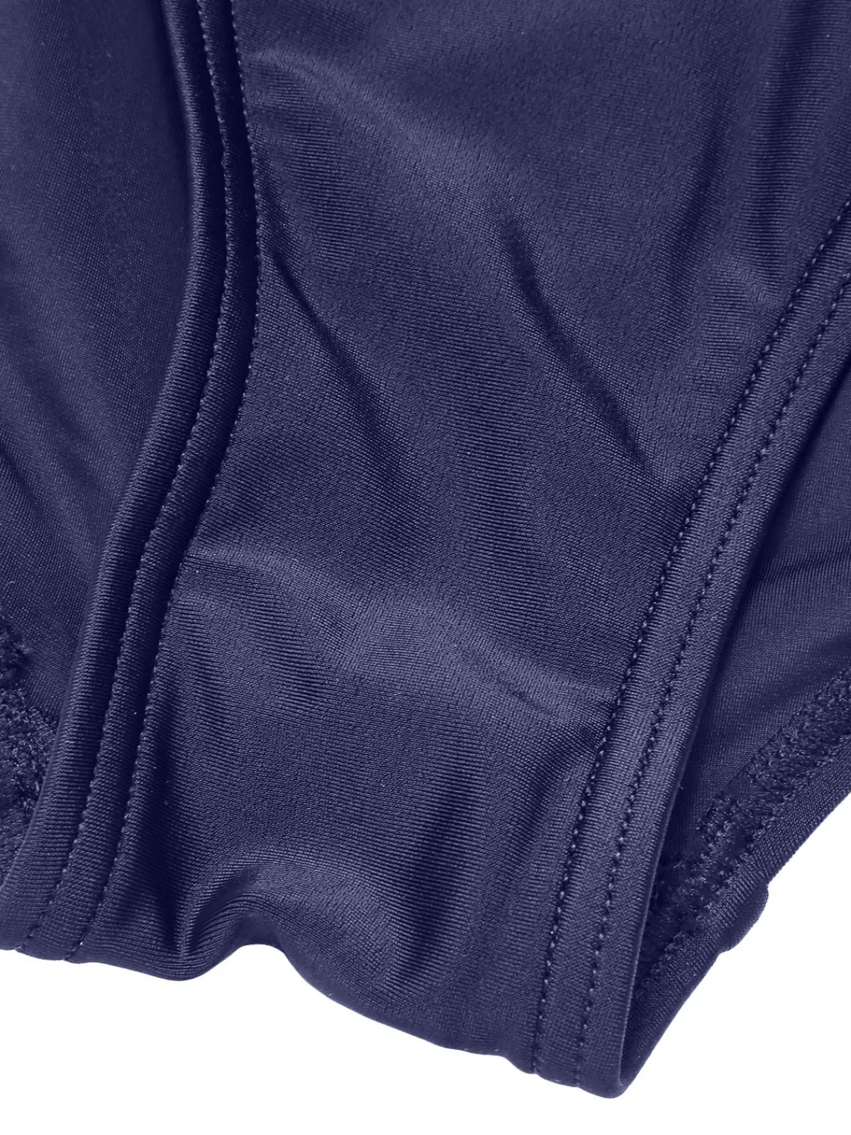 New Retro Stage 1950s Classic Solid One-Piece Swimsuit
