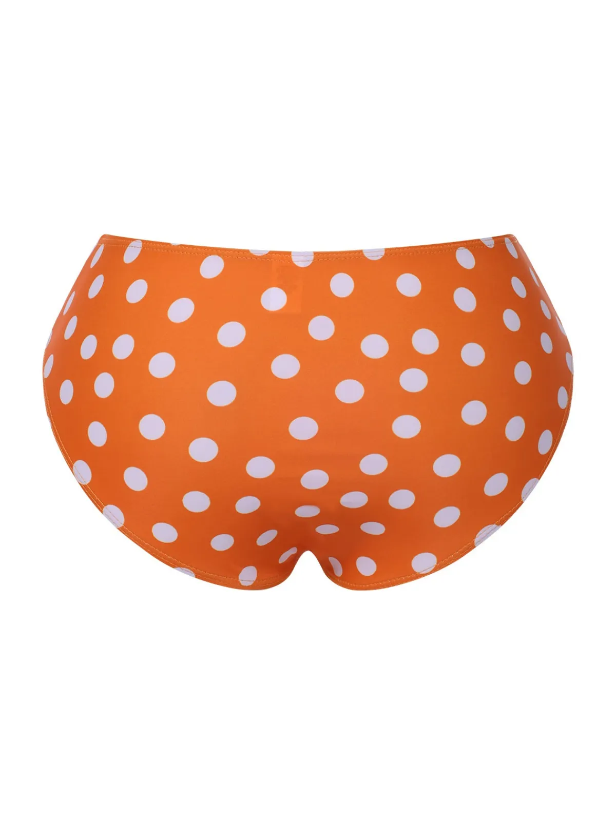 Online Retro Stage 1930s Cross Straps Polka Dots Swimsuit