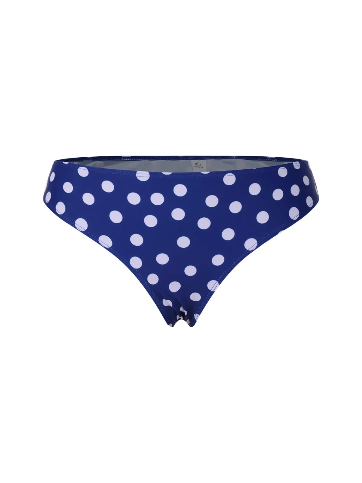 Online Retro Stage 1930s Cross Straps Polka Dots Swimsuit