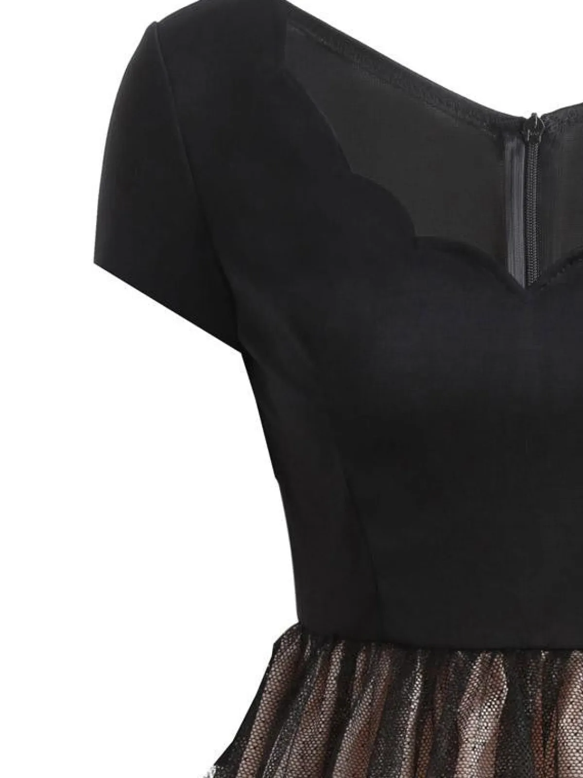 Best Retro Stage 1950s Floral Patchwork Swing Dress Apricot