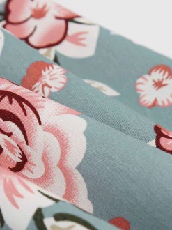 New Retro Stage 1950s Floral Patchwork Swing Dress