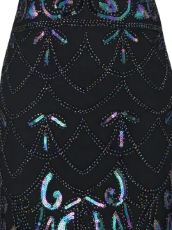 Outlet Retro Stage 1920s Fringed Flapper Gatsby Dress